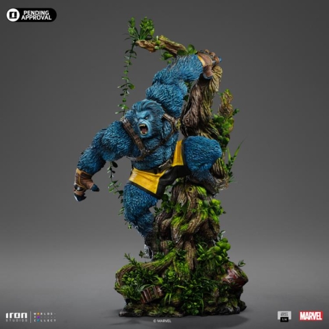 X-Men Legacy Replica Beast 1/4 Scale Limited Edition Statue By Iron Studios