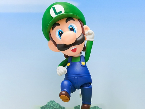 Super Mario Nendoroid No.393 Luigi (Reissue) By Good Smile Company