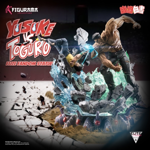 Yu Yu Hakusho Yusuke VS Toguro Elite Fandom Statue 1/6 Scale By Figurama