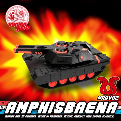 RAV02 - Amphisbaena by Ramen Toys