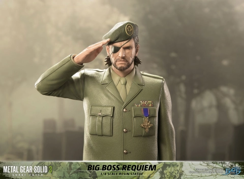 Metal Gear Solid 3: Snake Eater Big Boss Requiem 1/4 Scale Statue by First 4 Figures