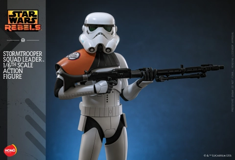 Star Wars: Rebels HS09 Stormtrooper Squad Leader 1/6th Scale Collectible Figure by Hot Toys