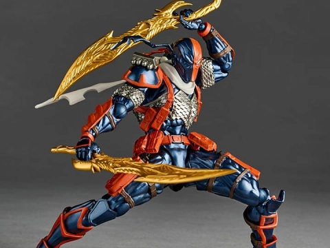 DC Comics Amazing Yamaguchi Revoltech NR059 Deathstroke (Ver. 1.5) by Kaiyodo