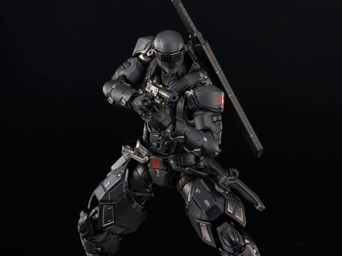 G.I. Joe Hito Kara Kuri Snake Eyes Action Figure (Light-Armed) by Flame Toys