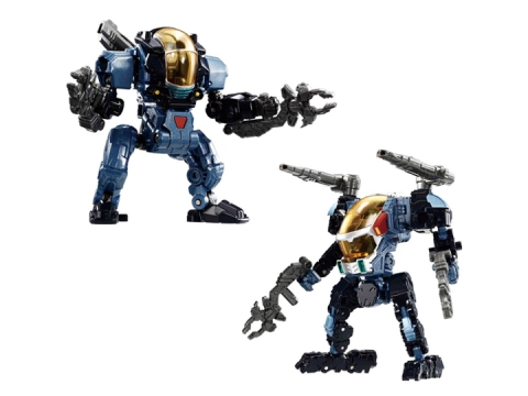 Diaclone DA-101 Robot Base Powered Suits Set By Takara