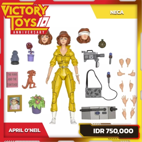 TEENAGE MUTANT NINJA TURTLES CARTOON APRIL O’NEIL By Neca