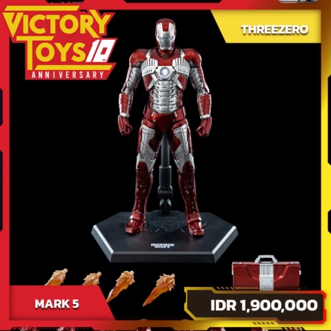 THE INFINITY SAGA DLX IRON MAN MARK 5 1/12 By ThreeZero