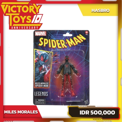 MARVEL LEGENDS SERIES MILES MORALES SPIDER-MAN By Hasbro