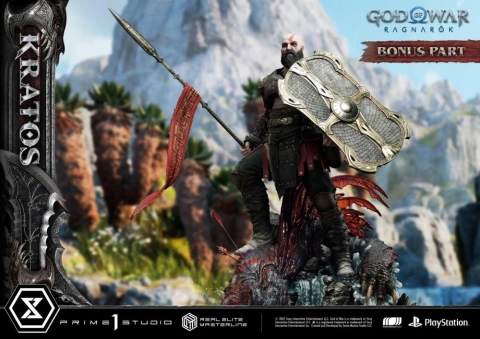 God of War: Ragnarok Real Elite Masterline Kratos (Ultimate Edition) 1/3 Scale Statue (With Bonus)