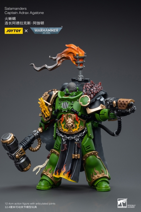 JT6809 1/18 Salamanders Captain Adrax Agatone By Joytoy