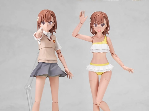 Kadokawa Plastic Model Series Mikoto Misaka (DX Ver.) Model Kit by Kadokawa