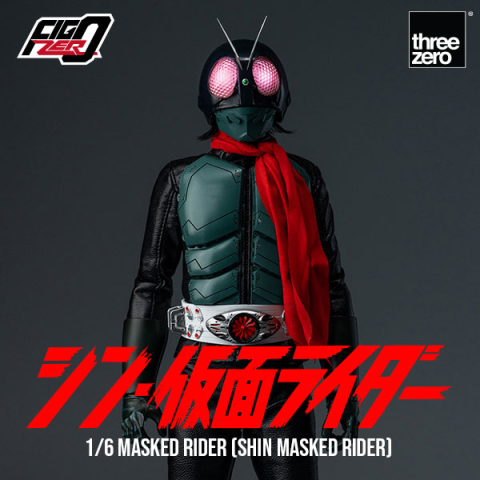 SHIN MASKED RIDER FigZero 1/6 Masked Rider By Threezero