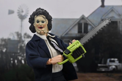 The Texas Chainsaw Massacre 50th Anniversary Leatherface (Pretty Woman) Clothed by Neca