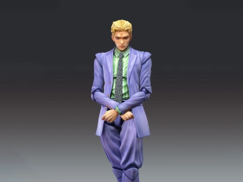 JoJo's Bizarre Adventure: Diamond is Unbreakable Super Action Statue BIG Kira Yoshikage