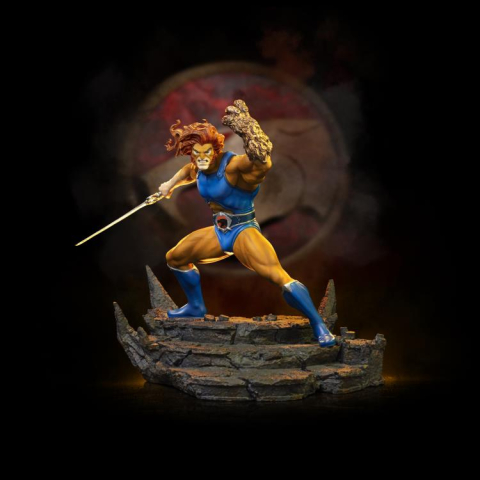 Battle Diorama Series Lion-O 1/10 Art Scale BBTS Exclusive Limited Edition Statue By Iron Studio