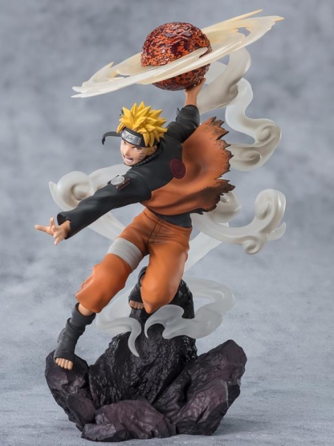 FiguartsZERO Extra Battle Naruto Uzumaki (Sage Art Lava Release Rasenshuriken) By Bandai