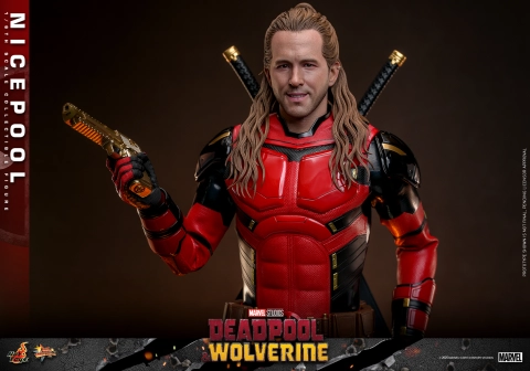 Deadpool & Wolverine MMS788 Nicepool 1/6th Scale Collectible Figure by Hot Toys