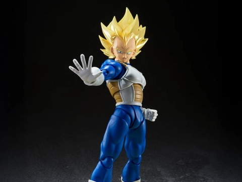 Dragon Ball Z S.H.Figuarts Super Saiyan Vegeta (Awakening Super Saiyan Blood) by Bandai