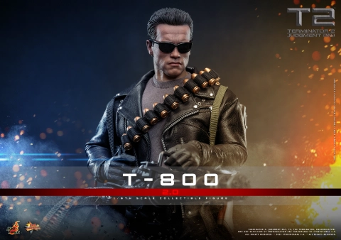 Terminator 2: Judgement Day MMS795 T-800 (2.0) 1/6th Scale Collectible Figure by Hot Toys