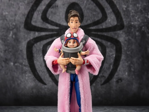 Spider-Man: Across the Spider-Verse S.H.Figuarts Peter B. Parker & Mayday Parker by Bandai