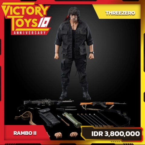 RAMBO: FIRST BLOOD PART II SiXTH JOHN RAMBO 1/6 By ThreeZrero