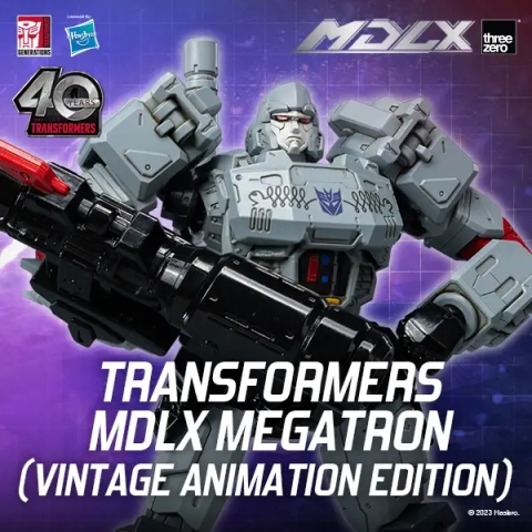 Transformers MDLX Megatron (Vintage Animation Edition) by ThreeZero