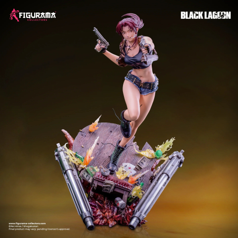 Black Lagoon Revy Elite Solo 1/4 Scale Statue By Figurama