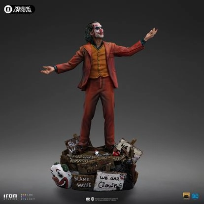 Joker Arthur Fleck (Joker) 1/10 Art Scale Limited Edition Statue by Iron Studios