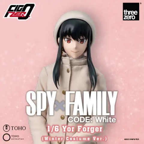 Spy x Family Code: White FigZero Yor Forger (Winter Costume Ver.) 1/6 Scale Figure by ThreeZero