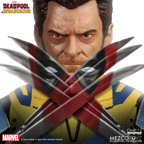 Deadpool & Wolverine One:12 Collective Wolverine (Deluxe Edition) Action Figure by Mezco Toys