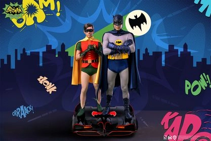 Batman Classic TV Series Batman & Robin 1/4 Scale Limited Edition Diorama by Pure Arts