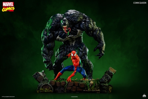 Spider-Man VS Venom 1/4 Scale Statue (Regular Ver) by Queen Studios