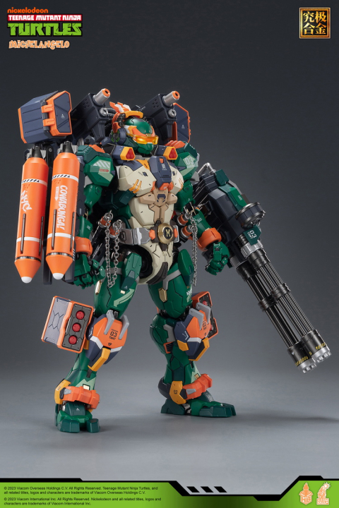 HB0014 Teenage Mutant Ninja Turtles Michelangelo Mecha By Heat Boys