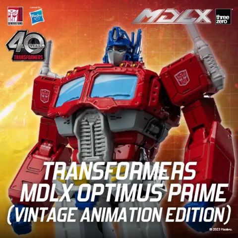 Transformers MDLX Optimus Prime (Vintage Animation Edition) by ThreeZero