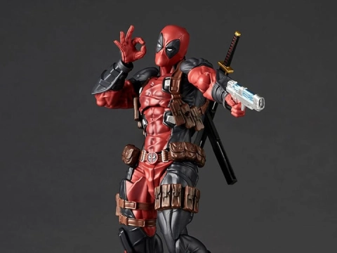 Marvel Amazing Yamaguchi Revoltech NR050 Deadpool (Ver. 2.5) by Kaiyodo