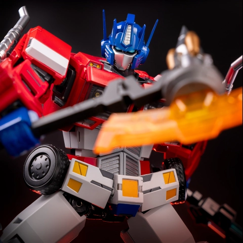 Transformers Combot Optimus Prime Action Figure by Unix Square