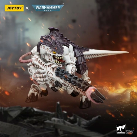 JT00447 Warhammer 40K Tyranids Hive Fleet Leviathan Termagant with Spike Rifle 1/18 by JoyToy