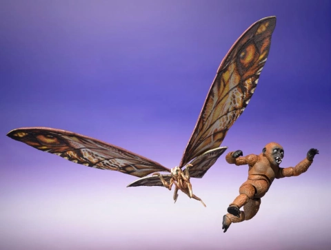 Godzilla x Kong: The New Empire S.H.MonsterArts Suko & Mothra by Bandai