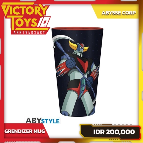 GOLDORAX MUG GRENDIZER & ACTARUS GLASS/VERRE 400ML By Abysse Corp