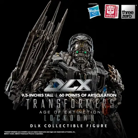 Transformers: Age of Extinction DLX Lockdown Action Figure by ThreeZero