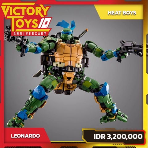 TEENAGE MUTANT NINJA TURTLES MECHATRAN LEONARDO By Heat Boys