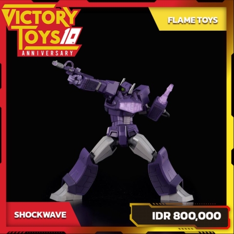 TRANSFORMERS SHOCKWAVE FURAI MODEL KIT By Flame Toys