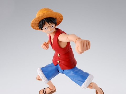 One Piece S.H.Figuarts Monkey D. Luffy (Romance Dawn) by Bandai