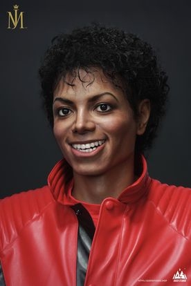 Queen Studios Michael Jackson Life Size Bust