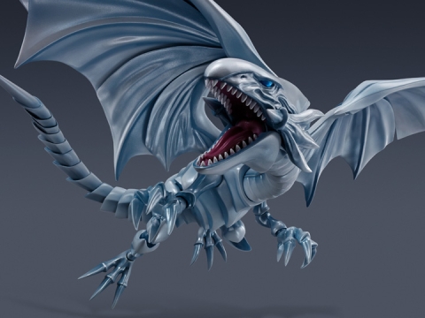 Yu-Gi-Oh! Duel Monsters S.H.MonsterArts Blue-Eyes White Dragon By Bandai Spirit