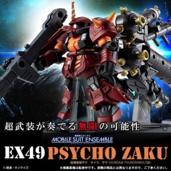 Mobile Suit Ensemble EX49 High Mobility Type Psycho Zaku Thunderbolt Ver By Bandai