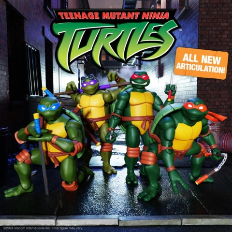 Teenage Mutant Ninja Turtles  ULTIMATES! Wave 12 Set Super7