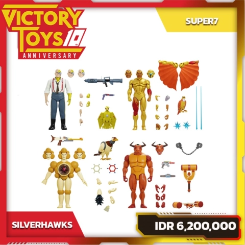 SILVERHAWKS ULTIMATES WAVE 3 SET By Super7