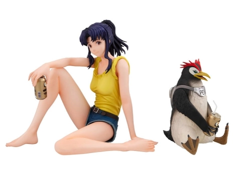 Rebuild of Evangelion Gals Series Misato Katsuragi and PenPen (Ver.2) by MegaHouse