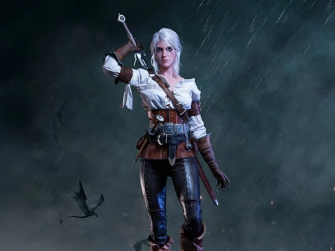 The Witcher 3: Wild Hunt Prestige Line Ciri of Cintra 1/2 Scale by Pure Arts